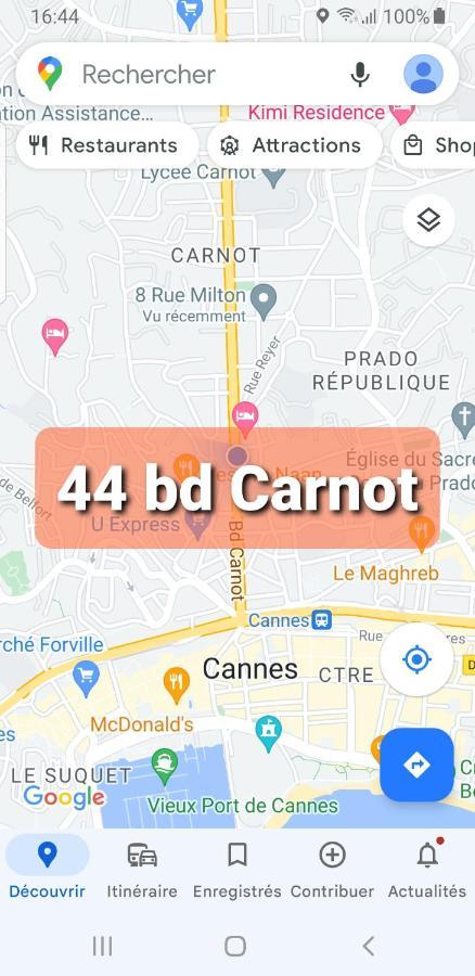Cannes Carnot 2 外观 照片